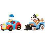 Resim Hot Wheels Racerverse İkili Arabalar Donald Duck & Goofy Jdj18 Çok Renkli 