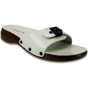 Resim Ceyo 6500 23Y Minelli Anatomik Günlük Kadın Terlik - Bej-Bej 