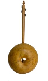 Resim Quality Bass Gourd Kabak Kemane W/ A Bow 