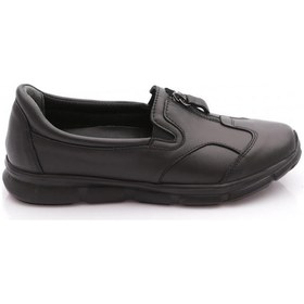 Resim Dgn 603 Kadin Comfort Ayakkabi Siyah 