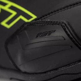 Resim RST Sabre Moto CE deri motosiklet botları siyah/gri/fluo sarı 41 `+ Ücretsiz Gmoto 10in1 Çok Amaçlı Alet 
