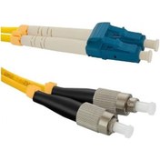 Resim Lc / Upc'den Fc /upc 5 Mt Sıngle Mode Duplex Optıc Patch Cord/cab 