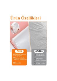 Resim Mavi Sunum Dosyası 40 Lı 3 Adet Poşet Dosyalı Katalog Dosyası 40 Poşetli Kendinden Dosya Plastik Kapaklı Mavi 