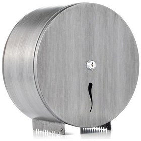 Resim ARGESAN-Paslanmaz Çelik Jumbo WC Kağıtlığı MINI Q22 cm-ESKİTME 