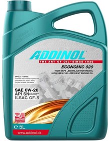 Resim Addınol Economic 020 - Sae 0w-20 Motor Yağı ( 5 Litre ) 