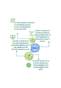Resim Günlük Wellness Paketi Omega 3 30 Softjel + Detoximax 30 Kapsül Özel Paketi 