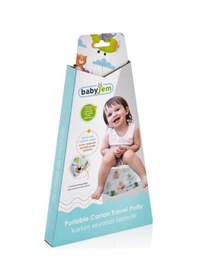 Resim Babyjem Desenli Karton Seyahat Lazımlığı 6137 