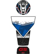 Resim GP Kompozit BMW F 850 GS ADV 2018-2023 Uyumlu Tank Pad Mavi 