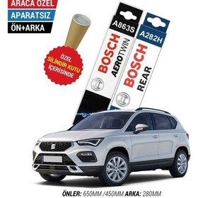 Resim Bosch Aerotwin Seat Ateca Ön Arka Silecek Takımı (2016-2021) 