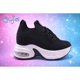 Resim Guja 26Y300-8 Gizli Dolgu taban taşlı triko ayakkabı 
