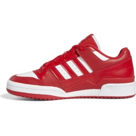 Resim adidas Kırmızı - Beyaz Erkek Lifestyle Ayakkabı HQ1495 Forum Low cl 
