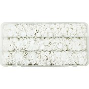 Resim Plastik Beyaz Renk Çıt Çıt Düğme 200 Set 12.5 MM 