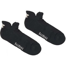 Resim Bad Bear 21.02.02.008-c01 Bear Ankle Unisex Çorap Siyah 