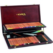 Resim Lyra Polycolor Artist Atelier 106 Parça Ahşap Set 