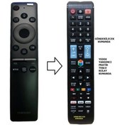 Resim Samsung İle Uyumlu Bn59-01329c 4k Suhd Smart Tv Yedek Kumandası 