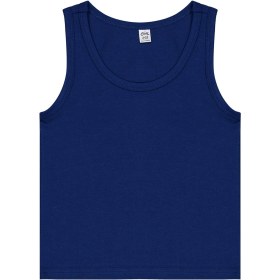 Resim Civil Boys Lacivert-Beyaz 2-12 Yaş Erkek Çocuk 2'li Atlet - Standart 10-11 Yaş 