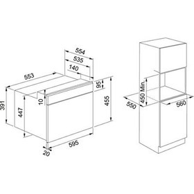 Resim Franke Mythos FMY 45 MW XS 40 L Siyah Mikrodalga Fırın 