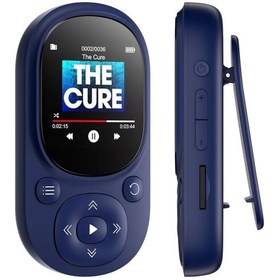 Resim Bt 5.0 İle 32 Gb Klip Mp3 Müzik Çalar, Kayıpsız Ses Spor Mp3 Çalar, Fm Radyo Mavi 32gb 
