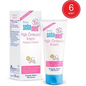 Resim Sebamed Bebek Pişik Kremi 6 x 100 ML 