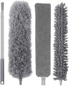 Resim STOREMAX trendflare Teleskopik 3'lü Mop Toz Alma Püskülü Çok Fonksiyonlu Temizlik Seti modasplash 117526 
