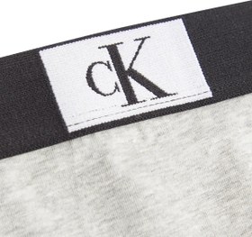 Resim Calvin Klein HIGH WAIST BRAZILIAN Kadın Gri Brazilian Külot 