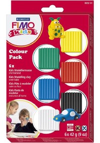 Resim Fimo Kids Polimer Kil Set 42Gr 6 Renk N 8032-01 