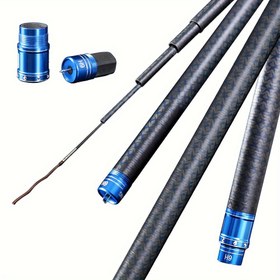 Resim 2.7m-7.2m Ultralight Karbon Fiber Balıkçılık Çubuğu - Teleskopik Balıkçılık Çubuğu, Açık Hava Balıkçılık Malzemeleri 