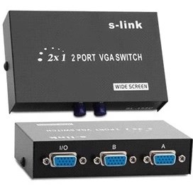 Resim S-Link Sl-152C 2 Port Vga Switch 
