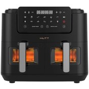 Resim Hutt D9 Çift Hazneli 9 Lt Airfryer Yağsız Fritöz 