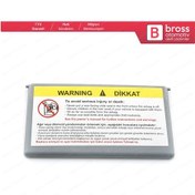 Resim Mercedes C Class için Güneşlik Ayna Kapağı A2038170220 N11.9456 