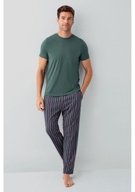 Resim Arnetta Erkek Yeşil Pijama Takım Ar3680-s-v1 Yeşil 