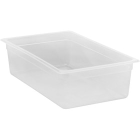 Resim Polipropilen GN Küvet 1/1 - Yarı Saydam - Yükseklik: 150 mm | CAMBRO - (6 adet) 