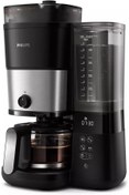 Resim Philips 01 All-in-One Brew, Çekirdek Kahve Öğütücülü Filtre Kahve Makinesi 