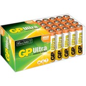 Resim Gp LR03 AAA Boy Ultra Alkalin İnce Kalem Pil 40'lı Paket GP24AUT-2B40 