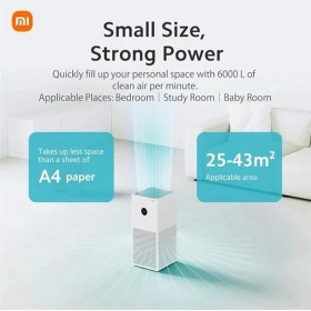 Resim Xiaomi Smart Air Purifier 4 Lite Hava Temizleyici (%99,97 Hayvan Tüyleri, Polen, Toz, Virüsler ve 