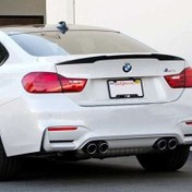 Resim Bmw 4 Serisi 2013-2019 F32 2 Kapı M4 Spoiler Parlak Siyah 