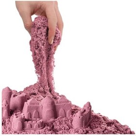 Resim Art Sand Aksesuarlı Pembe Oyun Kumu 500 Gr. - Kinetik Kum Seti - Natural Kum - Doğal Kum Renkli 