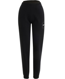 Resim Q3 IDE FLEECE PANT Siyah Kadın Eşofman Altı 