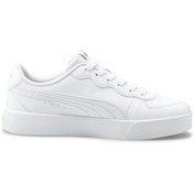 Resim Puma Puma Skye Clean Puma White-Puma White-Pu Beyaz-Gümüş Kadın Günlük Ayakkabı 