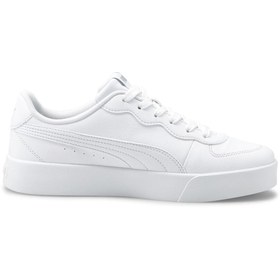 Resim Puma Puma Skye Clean Puma White-Puma White-Pu Beyaz-Gümüş Kadın Günlük Ayakkabı 