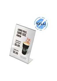 Resim Masaüstü L Tipi Dikey Pleksi Fölyük Broşürlük 10'Lu Paket 