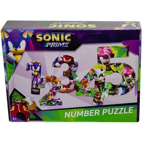 Resim NessiWorld Sonic Numara Puzzle 