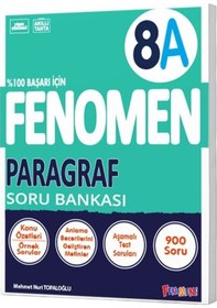 Resim Fenomen Okul Yayınları Lgs 8. Sınıf Paragraf A Soru Bankası,97862 