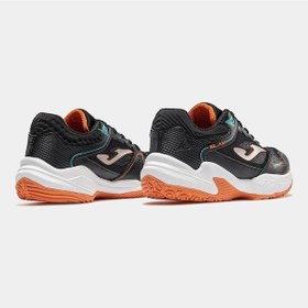 Resim Joma Jslams2601om Slam Jr Tenis Ve Padel Ayakkabısı Çocuk - Siyah/turuncu 