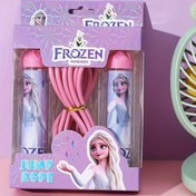 Resim 1 adet Elsa ve Anna Tasarımı ile Donmuş Atlama İpi - Dış Mekan Fitness ve Oyunlar için Canlı Pembe PVC İp, Noel ve Sevgililer Günü Hediyeleri için İdeal, Dış Mekan Oyun Ekipmanları | Temalı Atlama İpi | Dayanıklı İp, Donmuş Temalı Hediyeler 