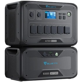 Resim Bluetti Ac500 5000w Ups İnverter + B300k 2765wh Kapasiteli Batarya 