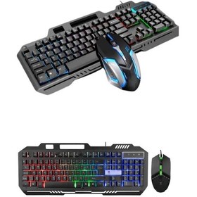 Resim Gaming Oyuncu Klavyesi Led Aydınlatmalı Mekanik Hisli 