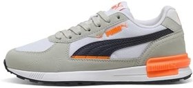 Resim PUMA Kids GRAVITON Genç Ayakkabı, PUMA White-New Navy-Glacial Gr, 3 