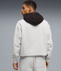 Resim Puma Hooptopia Graphic Hoodie - Gri / 