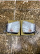 Resim Alcamlar Mercedes W202 Sinyal Lambası Takımı Sağ-Sol Beyaz Depo 